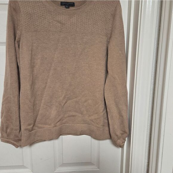 Banana Republic Factory Wool Blend Blouson Sleeve Sweater Small - Picture 4 of 13